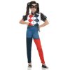 FANTASIA ARLEQUINA DC SUPER HERO GIRLS - TAM. M-0