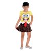 FANTASIA BOB ESPONJA FEMININO - TAM. P -0