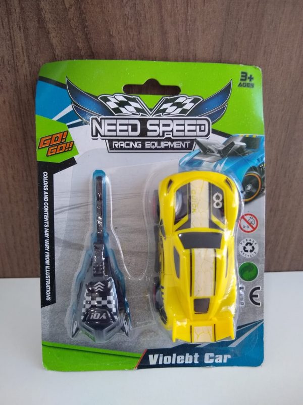 BRINQUEDO CARRO COM LANÇADOR - NEED SPEED