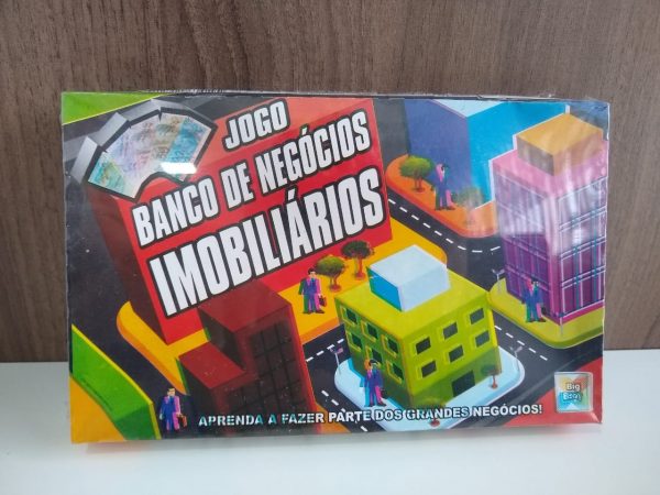 BRINQUEDO: JOGO BANCO DE NEGÓCIOS IMOBILIÁRIOS