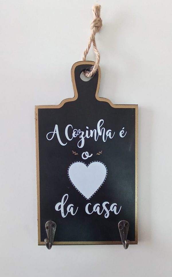 PORTA CHAVE DECORADO REF CZ19209