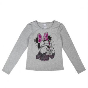 DISNEY – BLUSA MESCLA MANGA LONGA CATIVA TAM 10