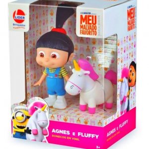 BONECO VINIL AGNES E FLUFFY