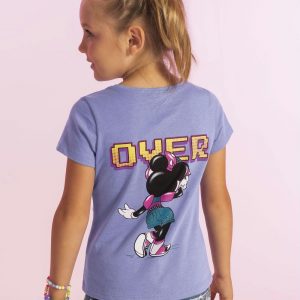 DISNEY- BLUSA CATIVA COM ESTAMPA FRENTE E COSTAS