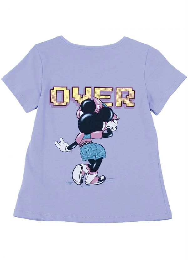 BLUSA ROXO ESTAMPA FRENTE E COSTAS CATIVA DISNEY TAM 06 - Image 2