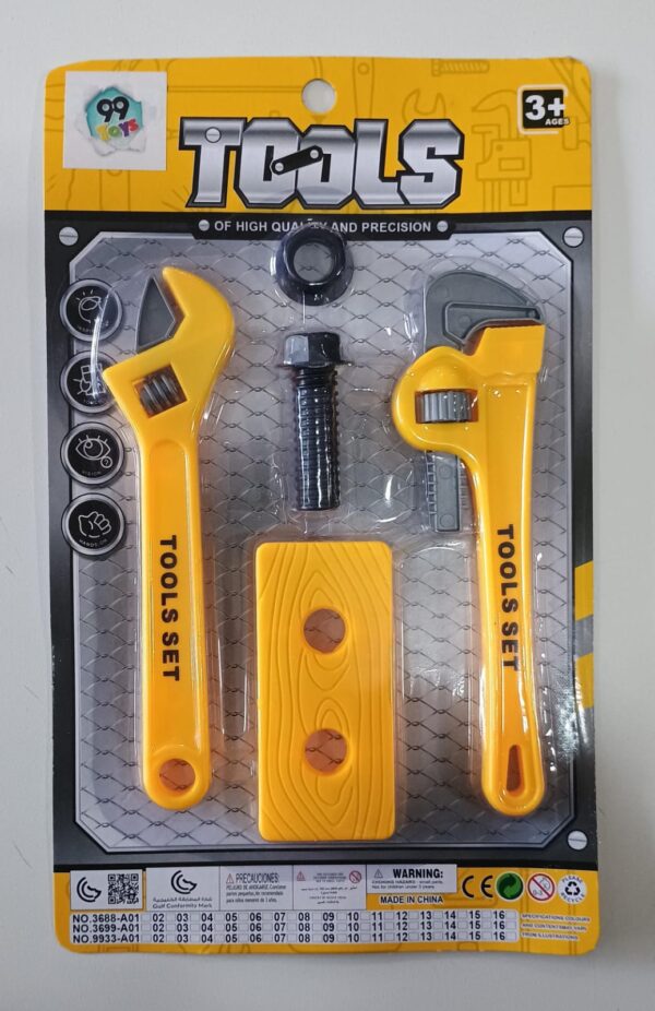 KIT FERRAMENTAS PLAST 5PCS REF 23940