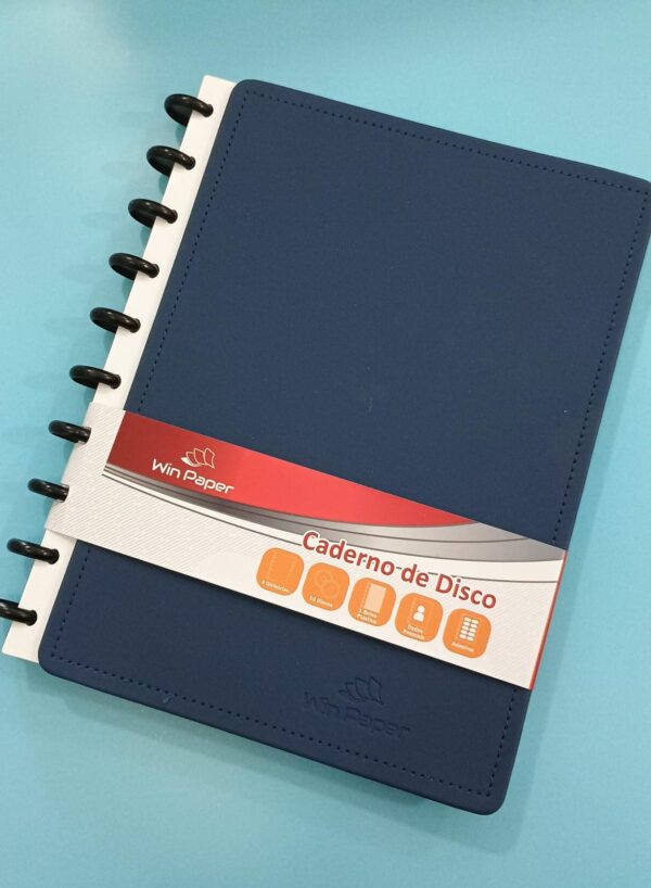 CADERNO DE DISCO 20X26 TERROS 80FLS REF WPS20012