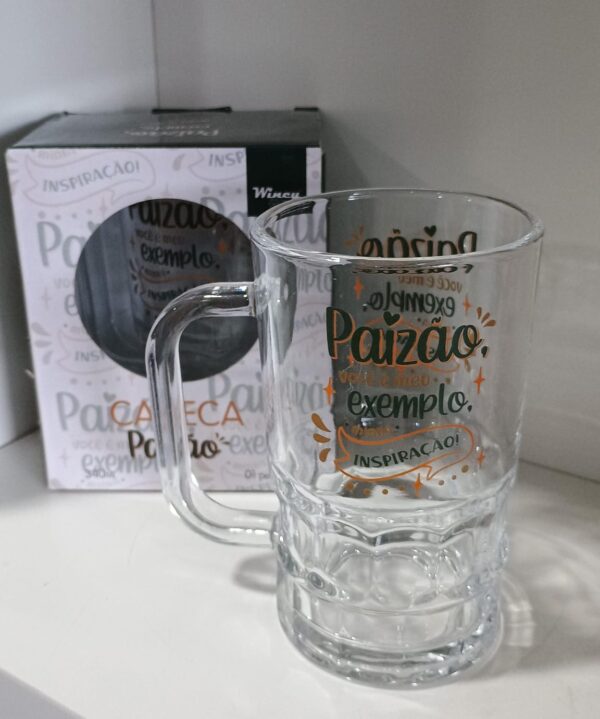 CANECA DIA DOS PAIS FRASES 340ML REF FBC02042