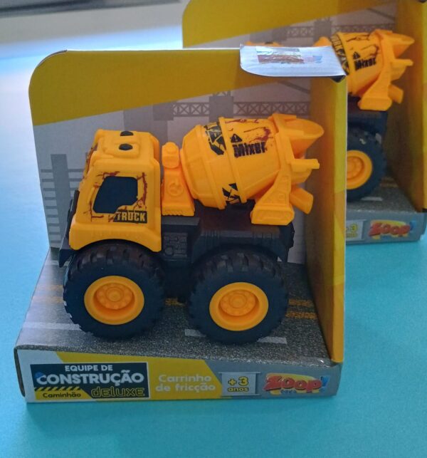 CAMINHAO TRUCK OBRAS COLECAO EQUIPE CONSTRUCAO UN REF ZP01299