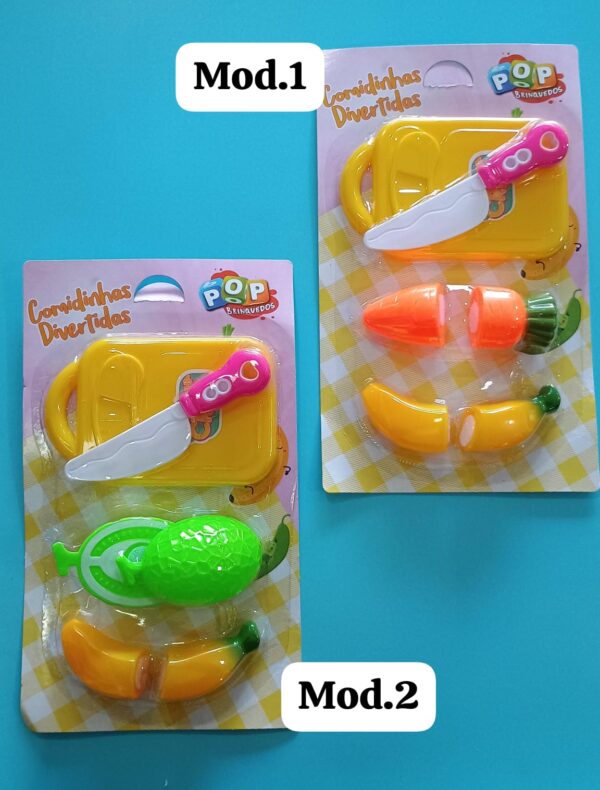 KIT COMIDINHA DIVERTIDAS 6PCS CADA REF 23038