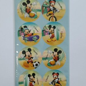 STICKERS RED MICKEY REF ADE MIC 3cart