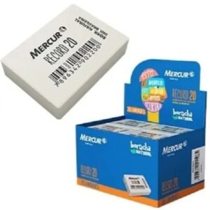 BORRACHA MERCUR 20 BRANCA