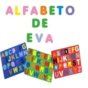 KIT EVA MINGONE REF.405 LETRAS MAIUSCULA PT1PT