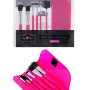 CONJ PINCEIS PARA MAQUIAGEM MY GIRL 7PCS REF AFH01034